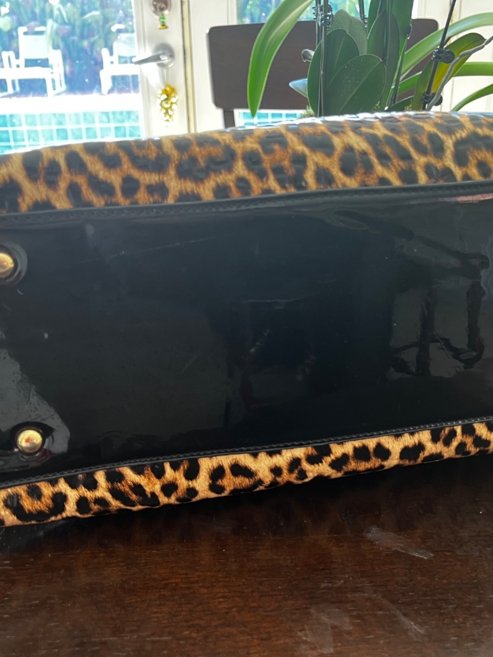 Leopard Print Handbag - Picture 3 of 10